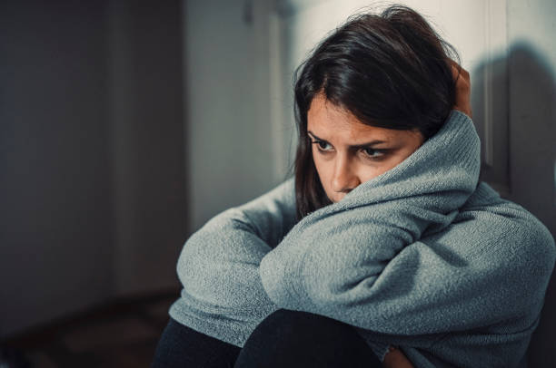 Pessoa sofrendo com a perda de controle emocional.